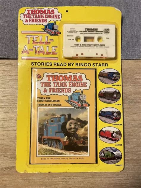 Vintage Thomas The Tank Engine Tell A Tale Cassette Book Set