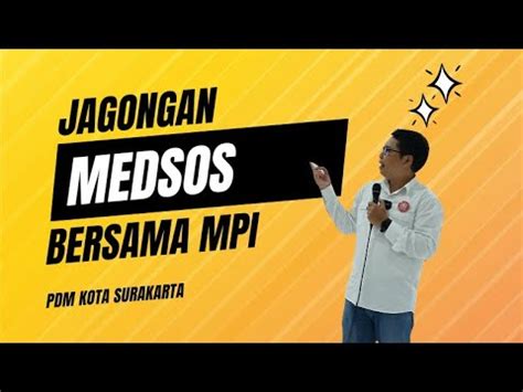 Keren Jagongan Medsos Bersama MPI Mpi Majelispustakainformasi