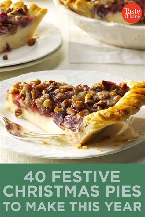 40 Festive Christmas Pies To Make This Year Favorite Pie Recipes