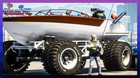 GTA 5 Roleplay RedlineRP TROLLING REDLINE COPS WITH BOAT TRUCK