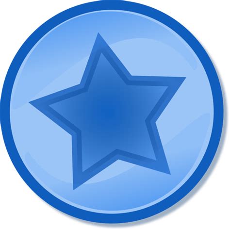 Blue Star In Circle Logo Logodix