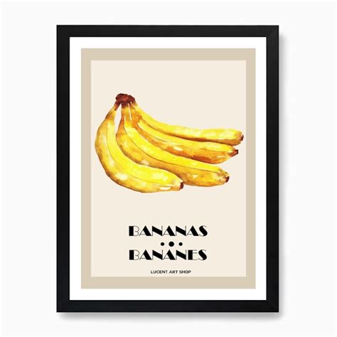 Banana Art Prints and Posters | Shop Fy