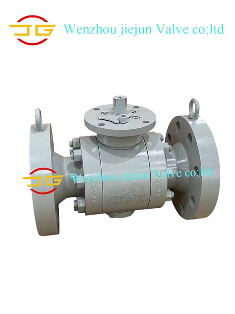 Trunnion Ball Valve Natural Gas High Pressure Flange Forged Fixed Ball