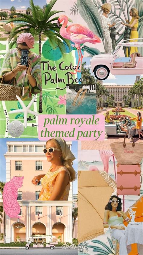 Palm Royale Themed Party In 2024 Palm Springs Party Palm Beach