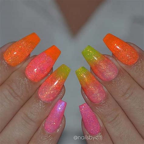 Neon Orange Nails And Ideas For Summer Stayglam