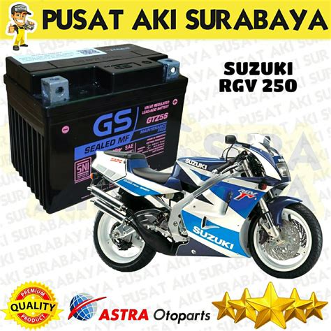 Jual Pusat Aki Surabaya Original Accu Kering Gs Astra Gtz S Motor Rgv