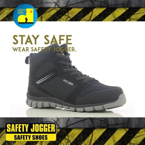 Sepatu Safety Jogger Absolute Black S P Esd Src Metal Free Sepatu