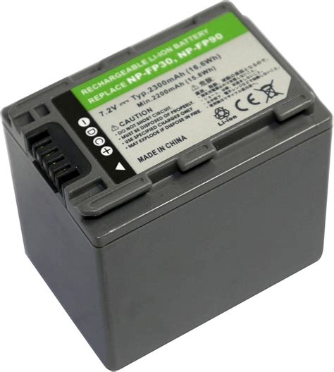 PowerSmart 7 2V 2300mAh Li Ion Battery For SONY NP FP30 NP FP50 NP