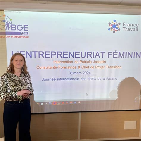 Entreprendre Au F Minin Bge Adil Paris Val De Marne Le De France