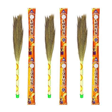 Ashish Agro Products Lotus Phool Jharu Premium Long Lasting Grass Broom