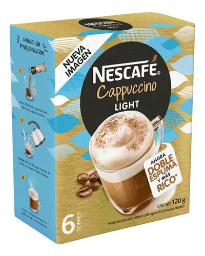 Caf Instant Neo Capuchino Nescaf Cappuccino Light Sobre G Pack X