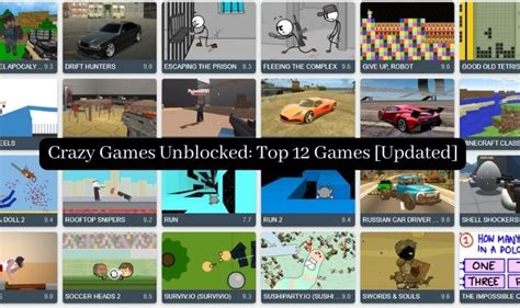 Crazy Games Unblocked: Top 12 Games [Updated] 2023