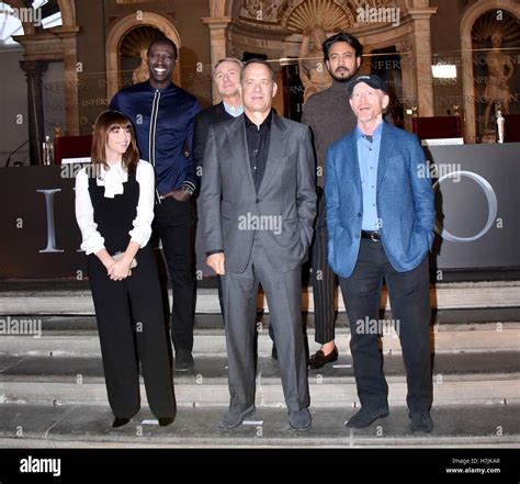 Inferno Photocall At The Palazzo Vecchio In Florence Featuring Omar