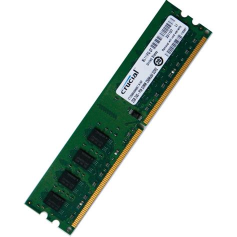 Crucial 2gb Ddr2 Pc2 5300 667mhz Desktop Memory Ram