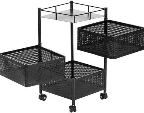 Iconplus Steel Kitchen Trolley Price In India Buy Iconplus Steel