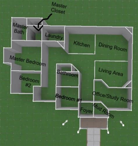 Basic bloxburg house layout – Artofit