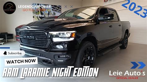 Ram Laramie Night Edition Walkaround Youtube