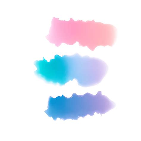 Pink Aqua and Blue Watercolor Gradient · Creative Fabrica