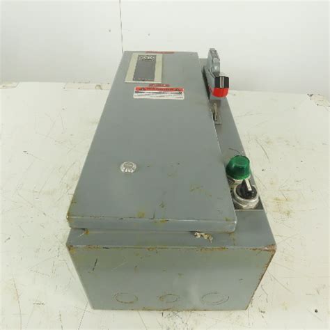 Allen Bradley Bab G X Combination Motor Starter Enclosure