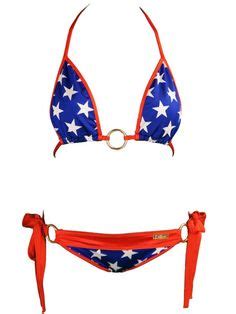 American Flag Bikini