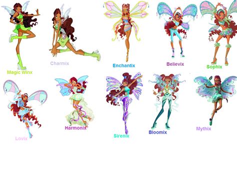 Winx Club Season 4 Transformation