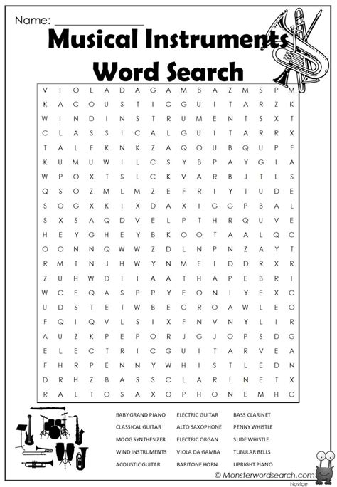 Music Word Search