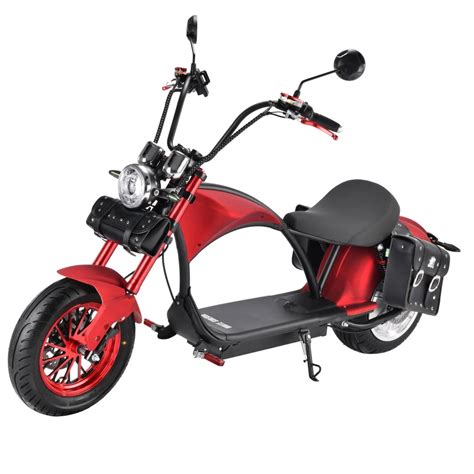 Soversky M3 2000w Electric Fat Tire Scooter Chopper Citycoco Ebike Haul