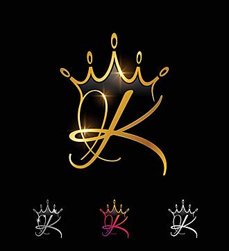 Crown Monogram Logo Initial Letter L Vintage Font Type Vector Vintage