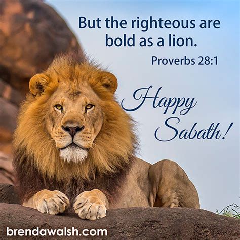 Happy Sabbath Brenda Walsh Scripture Images