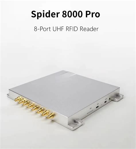 Rs232 Rs485 Rfid Reader 8 Port Reader Impinj R2000 Long Reading Range