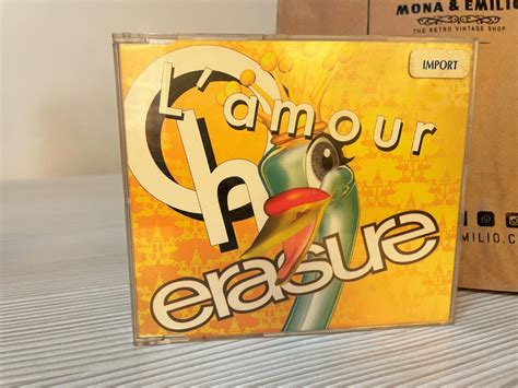 Cd Erasure Singles Oh Lamour Edición Unión Europea 2003 Mona Y