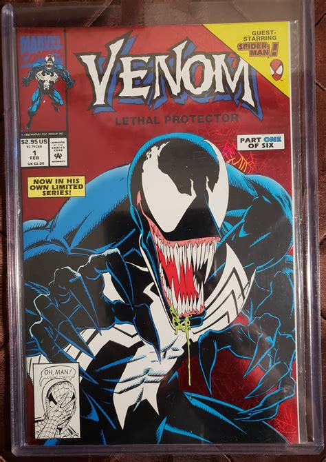 Venom Lethal Protector Comic Books Copper Age Venom