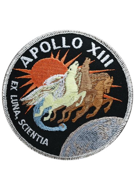 Apollo 13 Embroidered Mission Patch Astronomy Now Shop