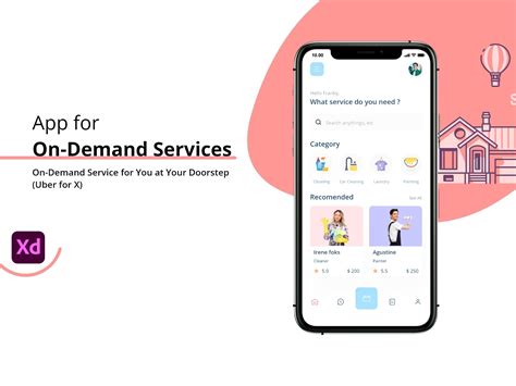 On Demand Service App UI Design By Excellent Webworld On Dribbble