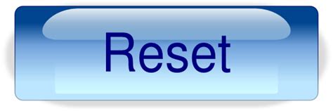 Reset Button Png Clip Art At Clker Vector Clip Art Online