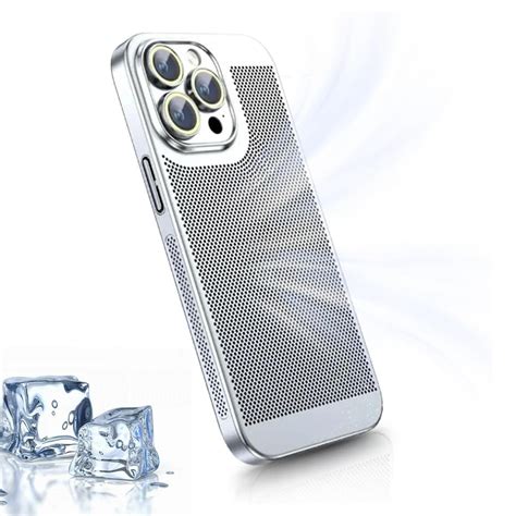 Ferswe Electroplating Heat Dissipation Phone Case New Heat Dissipation