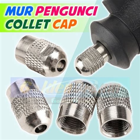 Jual Mur Pengunci Collet Mini Grinder Screw Cap Chuck Nut Lock Clamp