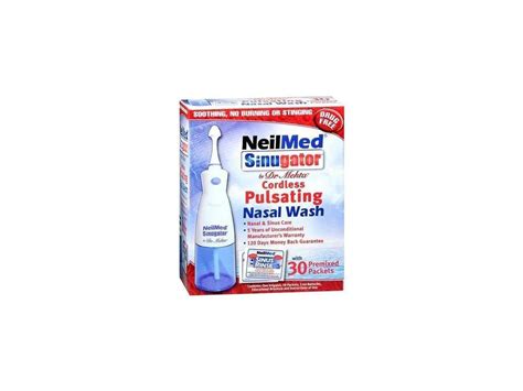 NeilMed Sinugator Cordless Pulsating Nasal Wash Newegg