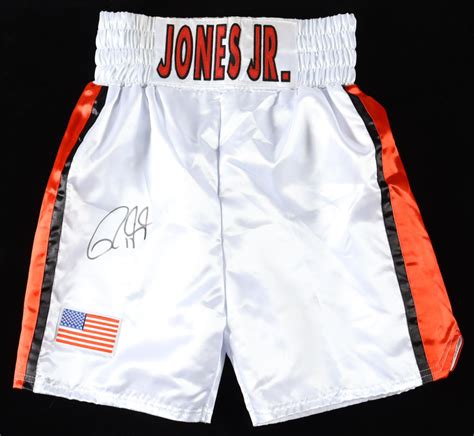 Roy Jones Jr Signed Boxing Trunks Beckett Pristine Auction