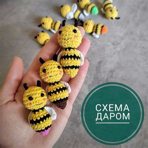 Пчёлка - фото вязаной игрушки 720x720. Автор: @ami.rina_toys.