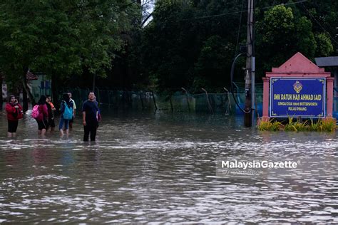 Jumlah Mangsa Banjir Pulau Pinang Meningkat