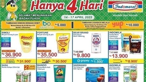 KATALOG Promo JSM Indomaret Hari Ini 16 April 2023 Sambut Lebaran