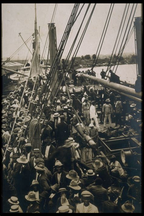 Black Laborers on the Panama Canal - Picturing Black History