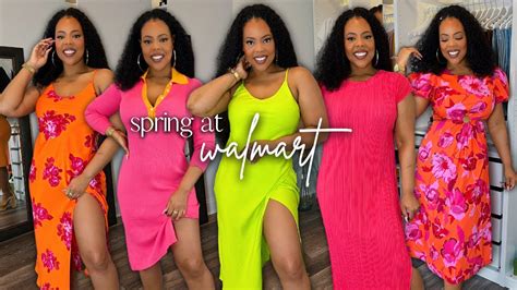 New Get Ready For Spring Dresses From Walmart Spring Clothing Haul Try On 2023 Youtube