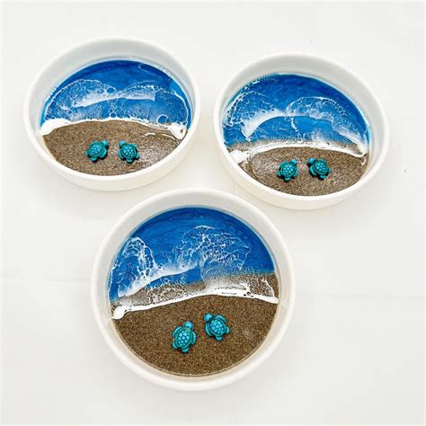 Ring Dish Handmade Ceramic Jewelry Dish Housewarming T Resin Art