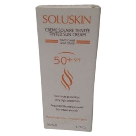 Soluskin Cran Solaire En Cr Me Teinte Claire Spf Ml Maroc