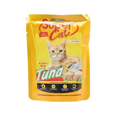 Jual Super Cat 85 Gr Makanan Kucing Basah Tuna Original ACE