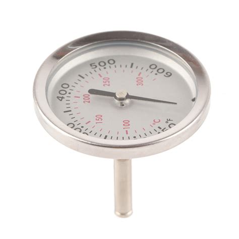 Grill Thermometer Stainless Steel Bimetallic High Accuracy