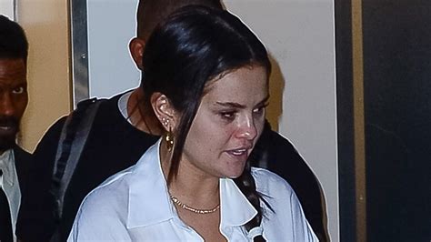 Selena Gomez Sparks Concern After She Steps Out Wearing A Wrist Brace And Clutching Her Stomach