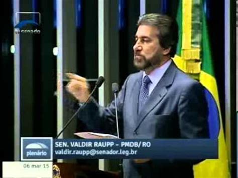 Senador Valdir Raupp Comenta A O De Investiga O Judicial Eleitoral No